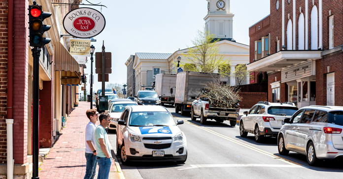 Shopping District in Culpeper VA. The prettiest town in Virginia.